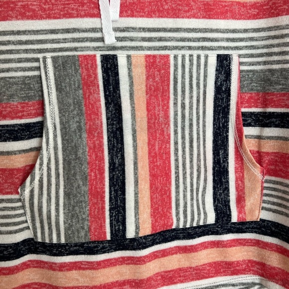 Secret Treasures Cozy Striped Hoodie Pullover – Size 2X - Picture 2 of 5